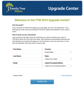 FTM 2019 Upgrade center