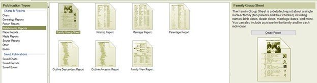 Relation Reports