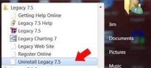 Uninstall legacy family tree